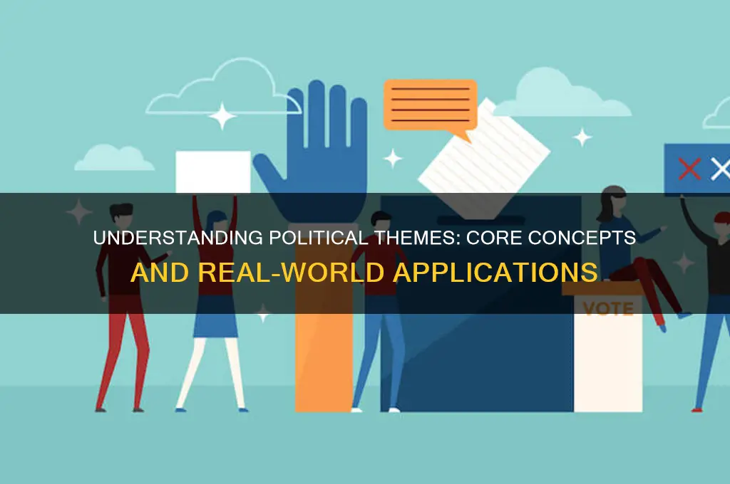 what is a political theme