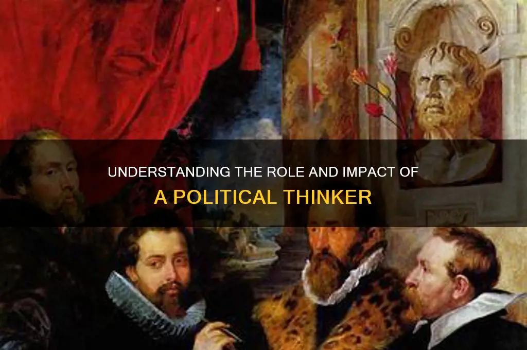 what is a political thinker
