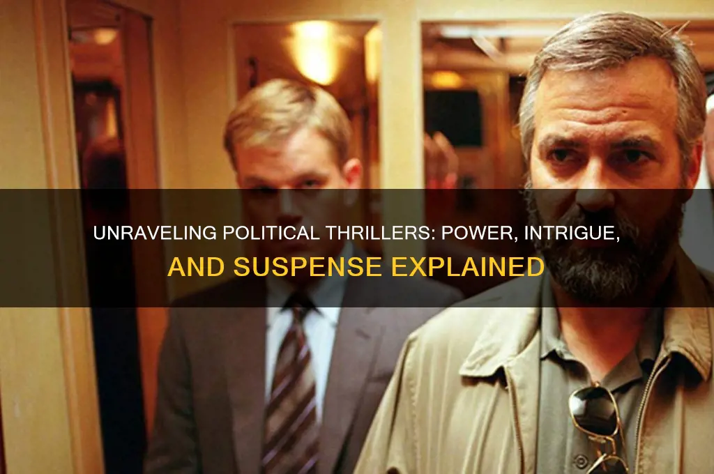 what is a political thriller