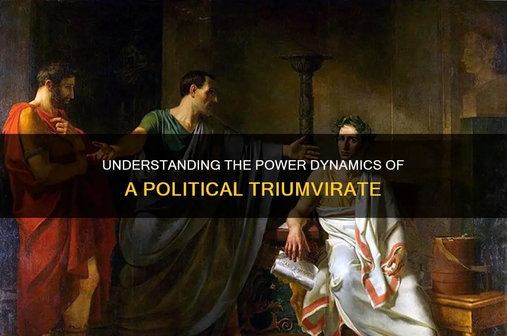 what is a political triumvirate