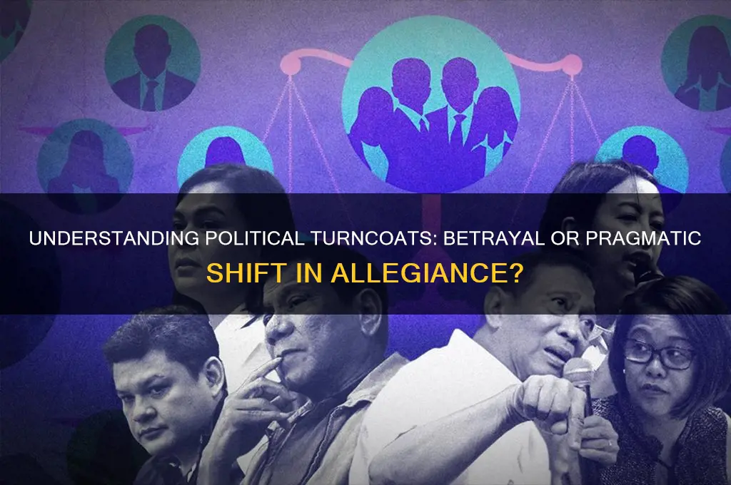 what is a political turncoat