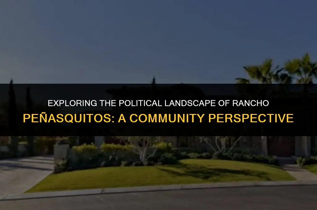 what is a political views in rancho penasquitos