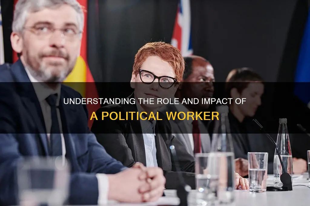 what is a political worker