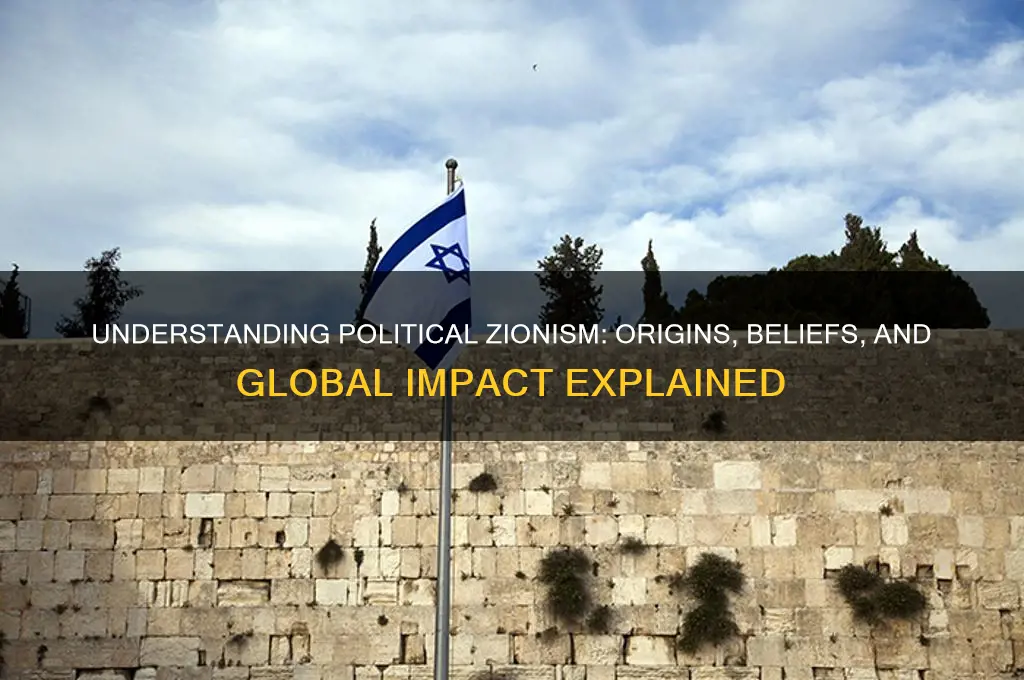 what is a political zionist