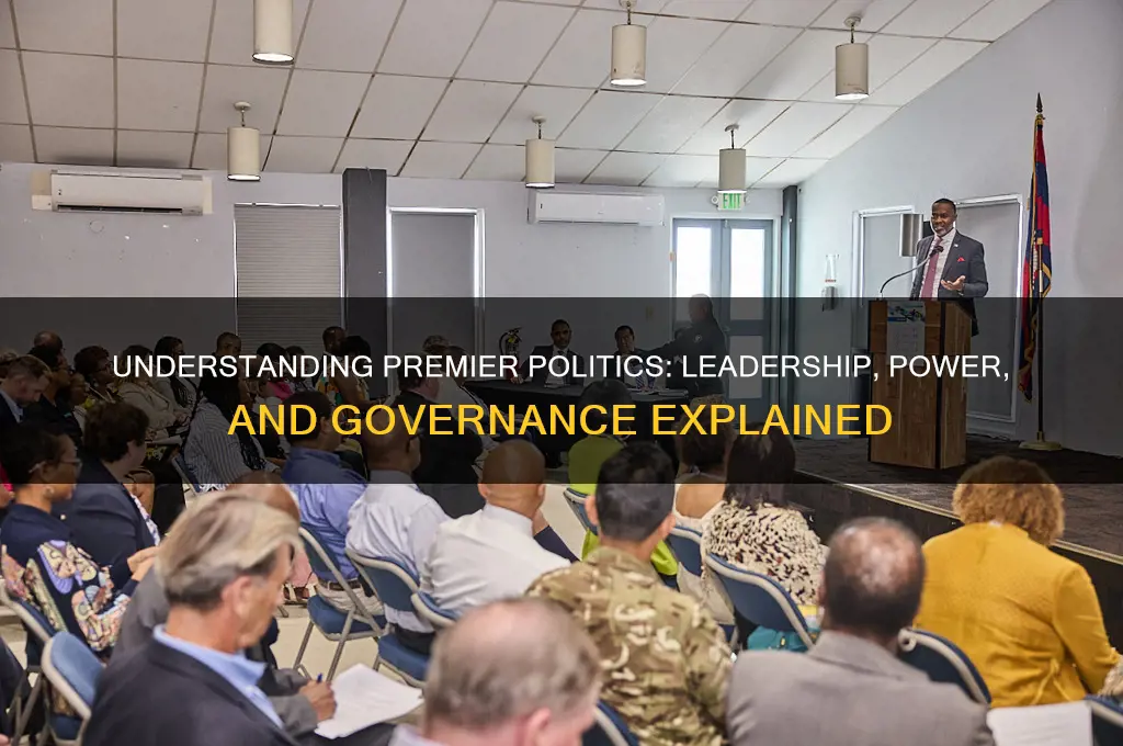 what is a premier politics