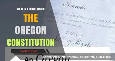 Understanding Oregon's Constitution: The Power to Recall