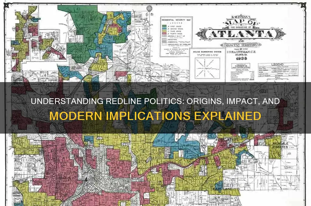 what is a redline politics