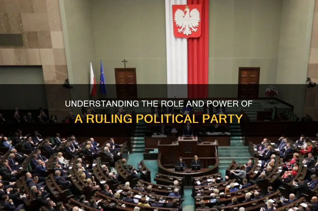 what is a ruling political party