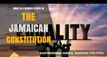 Savings Clause: Jamaica's Constitution Protection