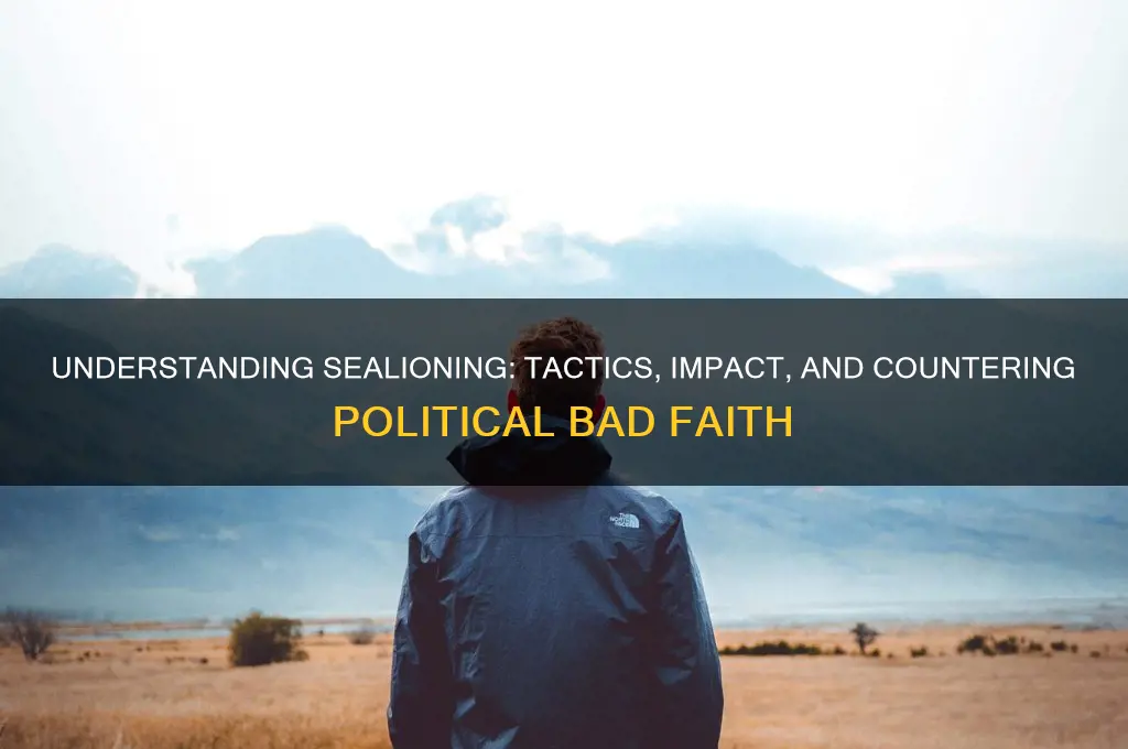 what is a sealion politics