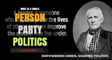 Understanding Single-Person Party Politics: A Comprehensive Guide to One-Leader Systems