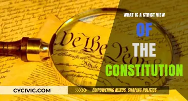The Strict View of Constitution: Explained