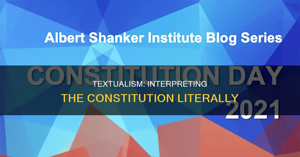 what is a textualist interpretation of the constitution