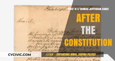 The Thomas Jefferson Agreement: Post-Constitution Amendments