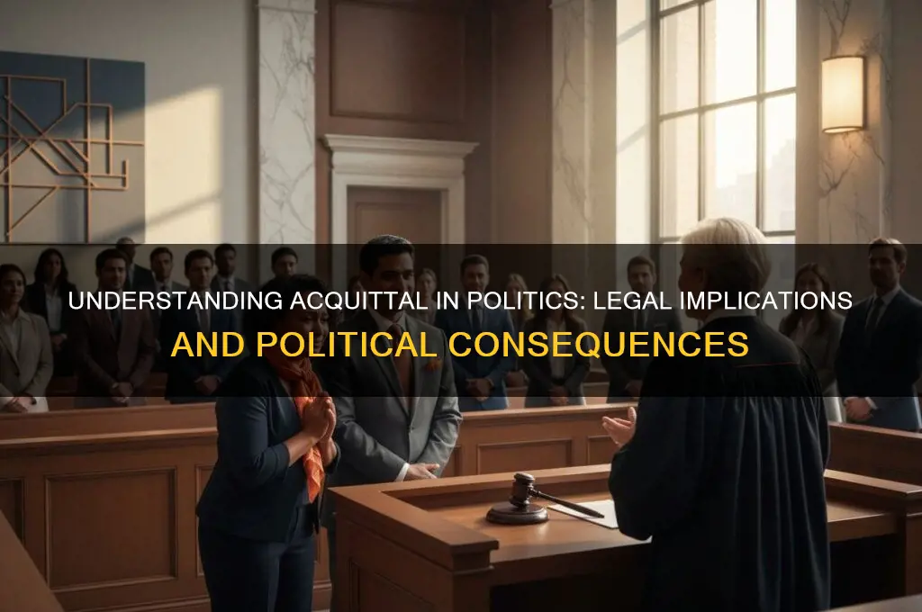 what is acquitted in politics