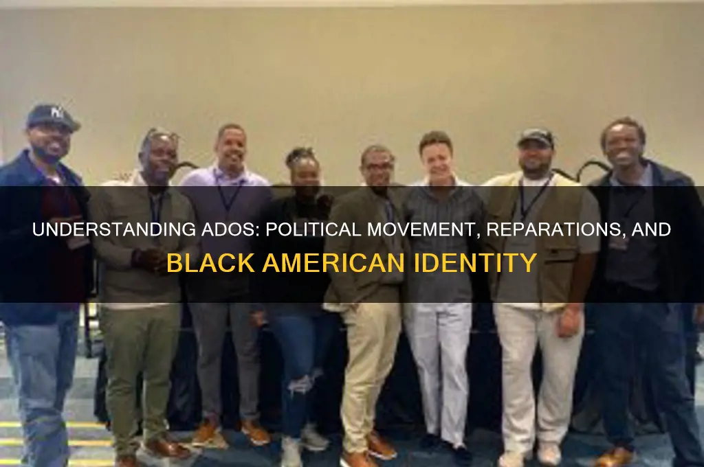 what is ados in politics