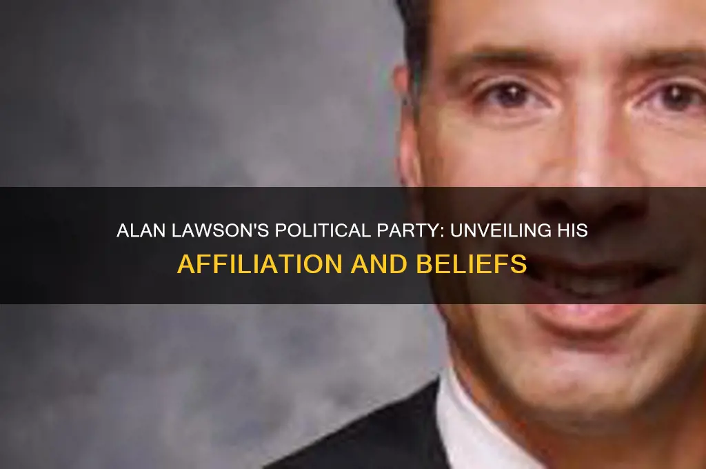 what is alan lawson political party