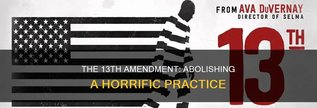 what is amendment 13 of the constitution