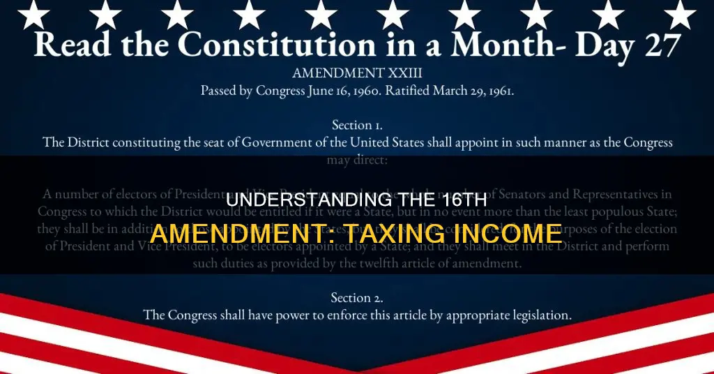what is amendment 16 of the constitution