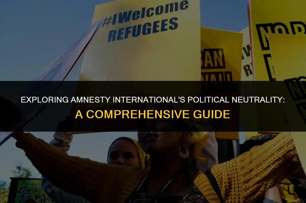 what is amnesty international political affiliation
