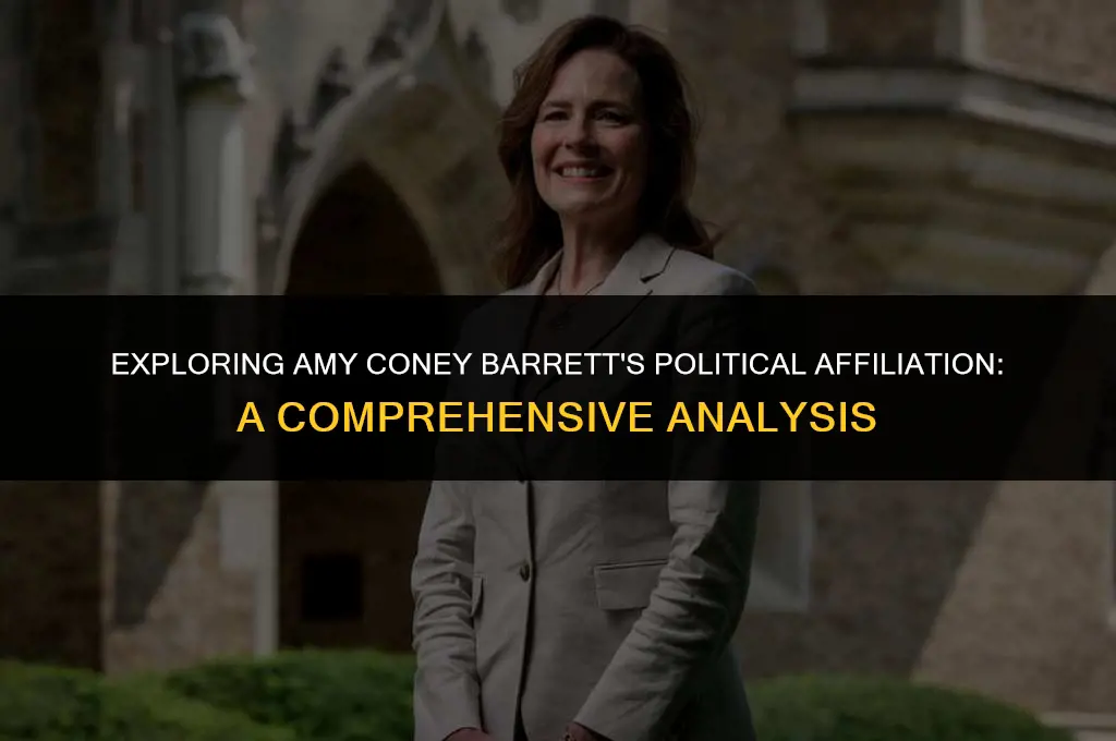 what is amy coney barrett political affiliation