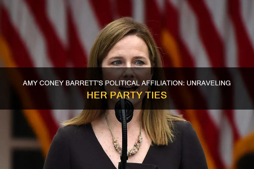 what is amy coney barrett political party