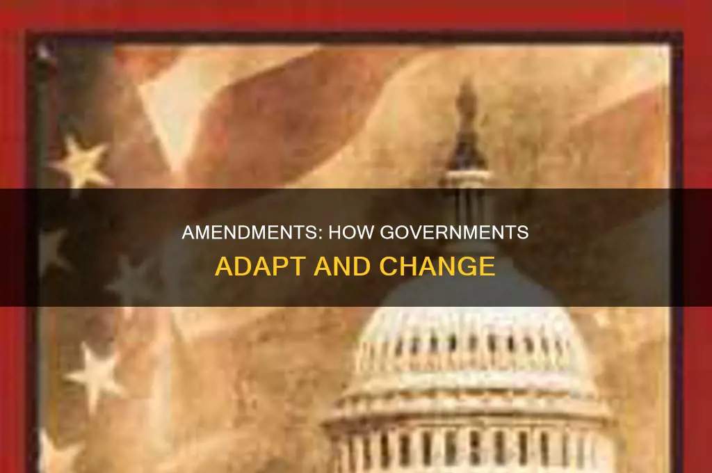 what is an amendment in government