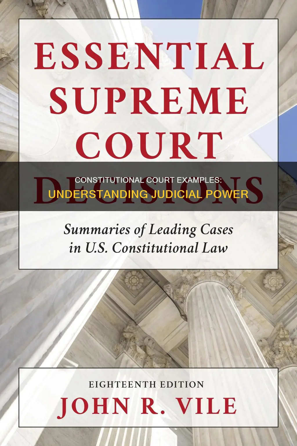 what is an example of a constitutional court