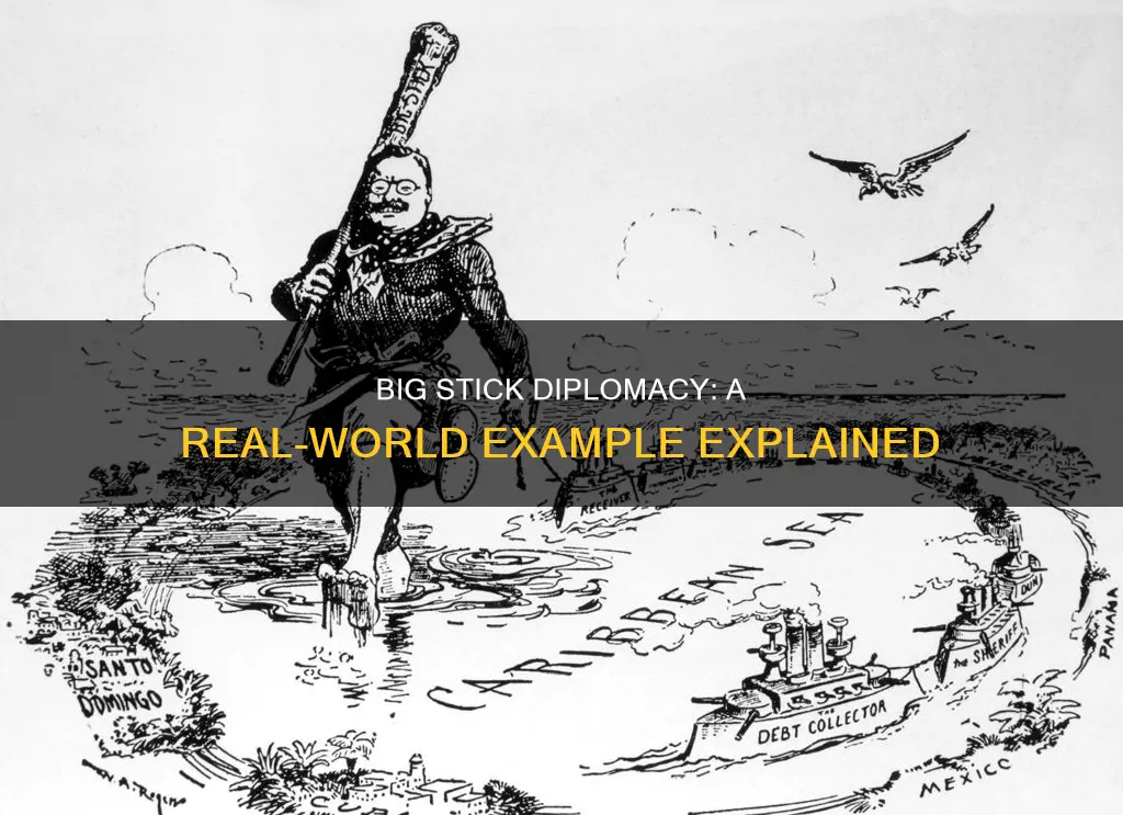 what is an example of big stick diplomacy