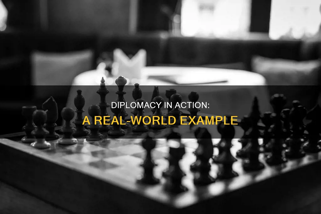 what is an example of diplomacy