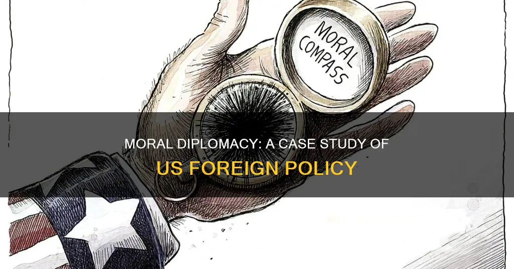 what is an example of moral diplomacy