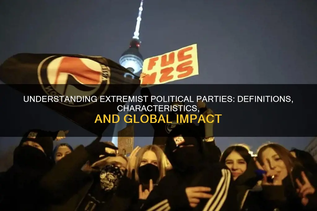 what is an extremist political party