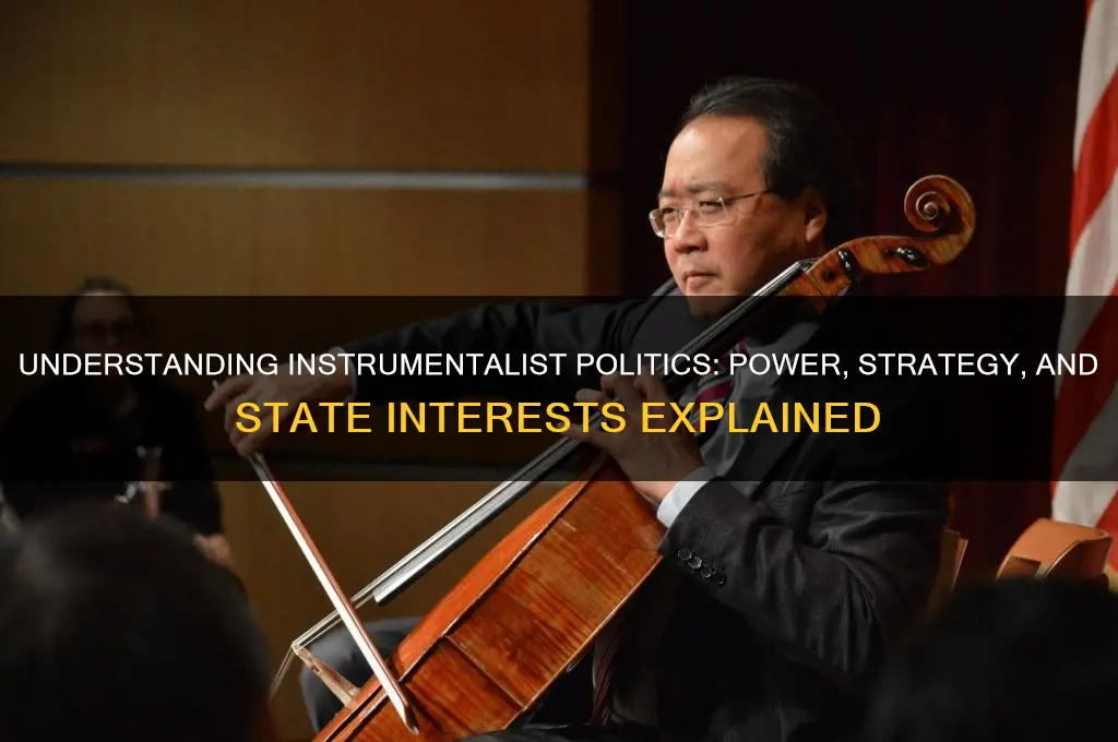 what is an intrumentalist politics