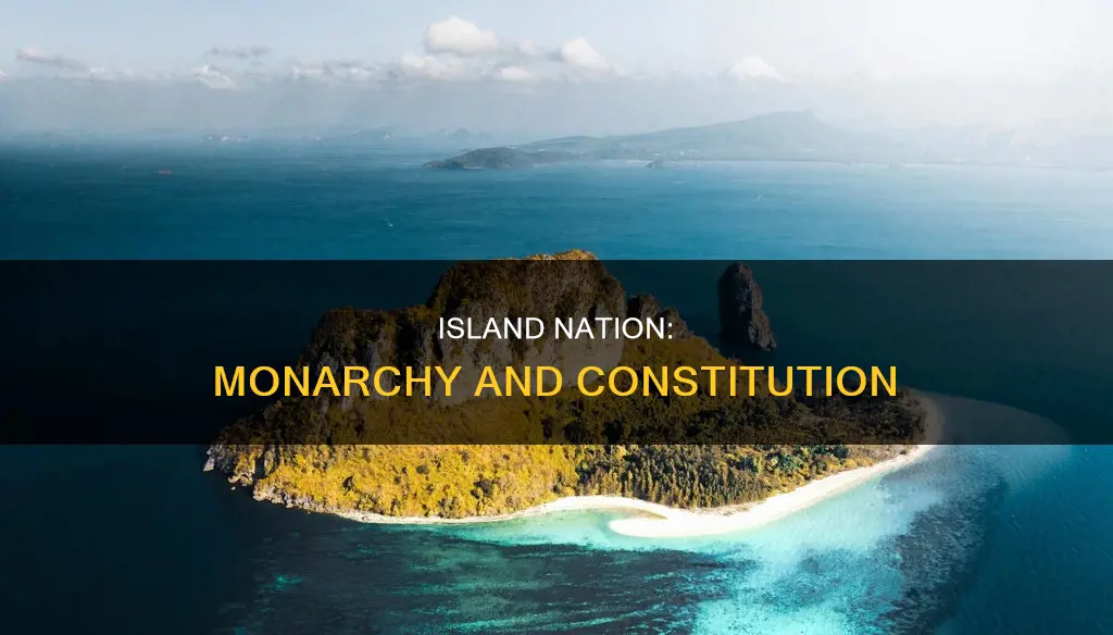 what is an island nation with a constitutional monarchy