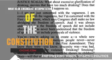 Originalism: Interpreting the Constitution as Written