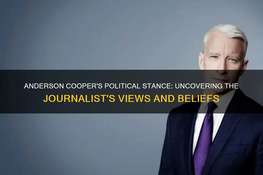 what is anderson coopers political