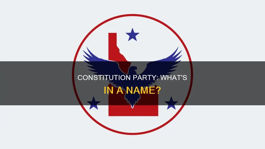 what is another name for the constitution party