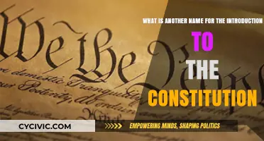 The Constitution's Intriguing Prelude