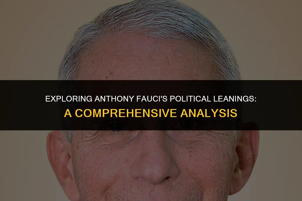 what is anthony fauci political affiliation