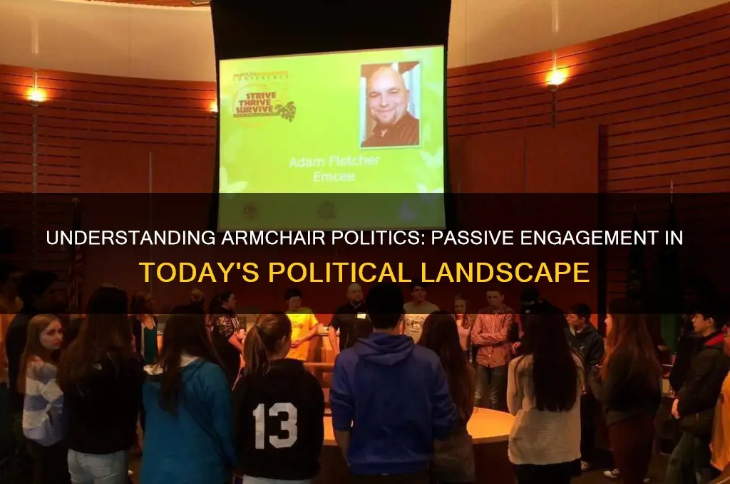 what is armchair politics