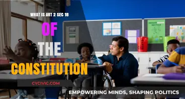 Art 2, Sec 18: Understanding the Constitution's Creative Side