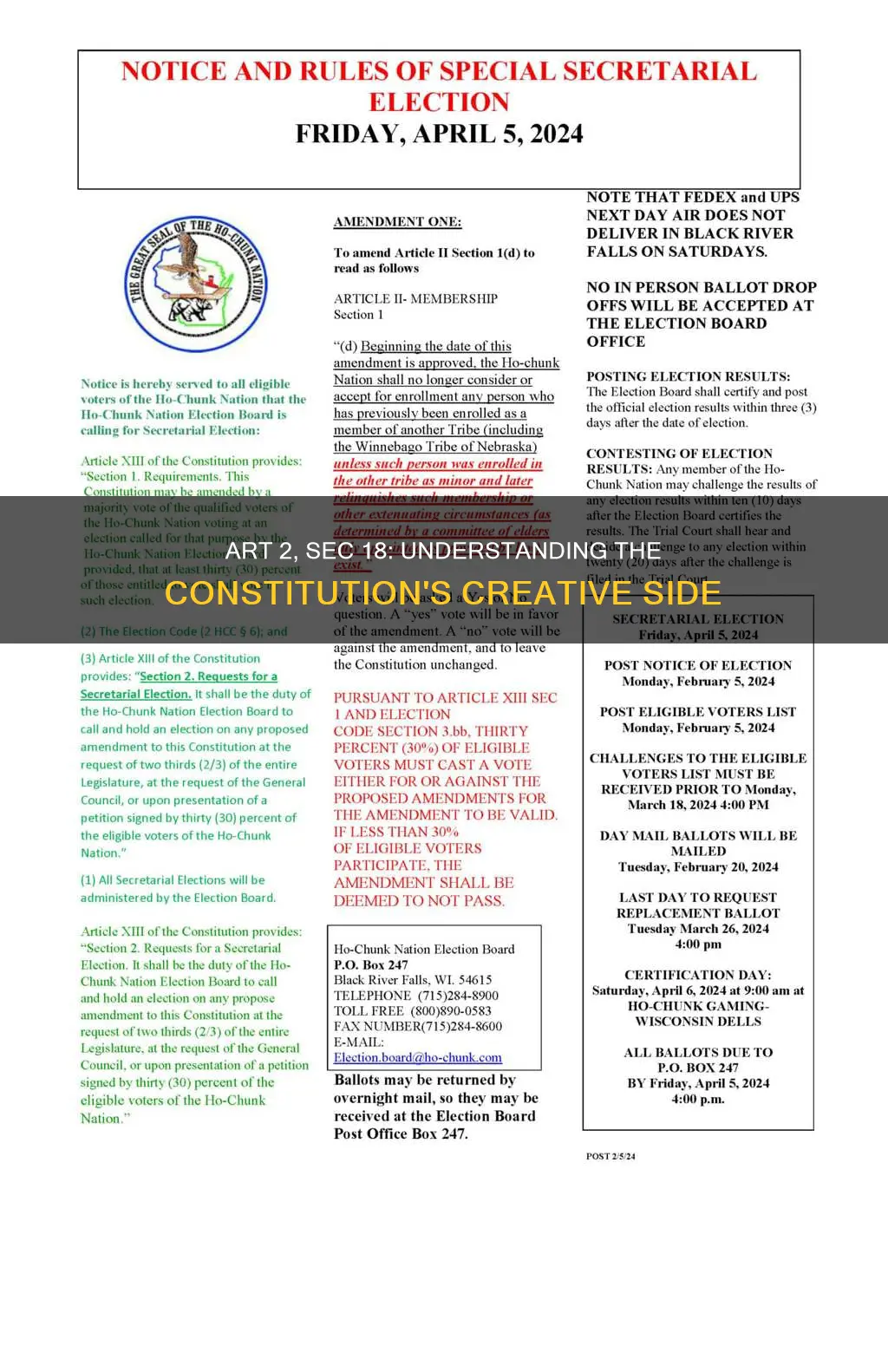 what is art 2 sec 18 of the constitution