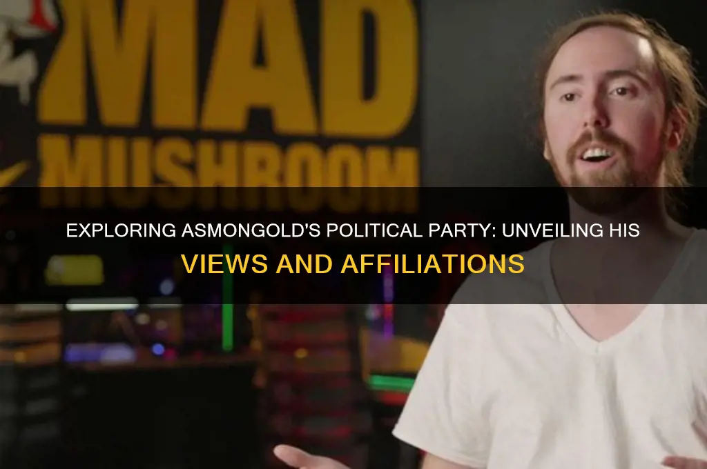 what is asmongolds political party