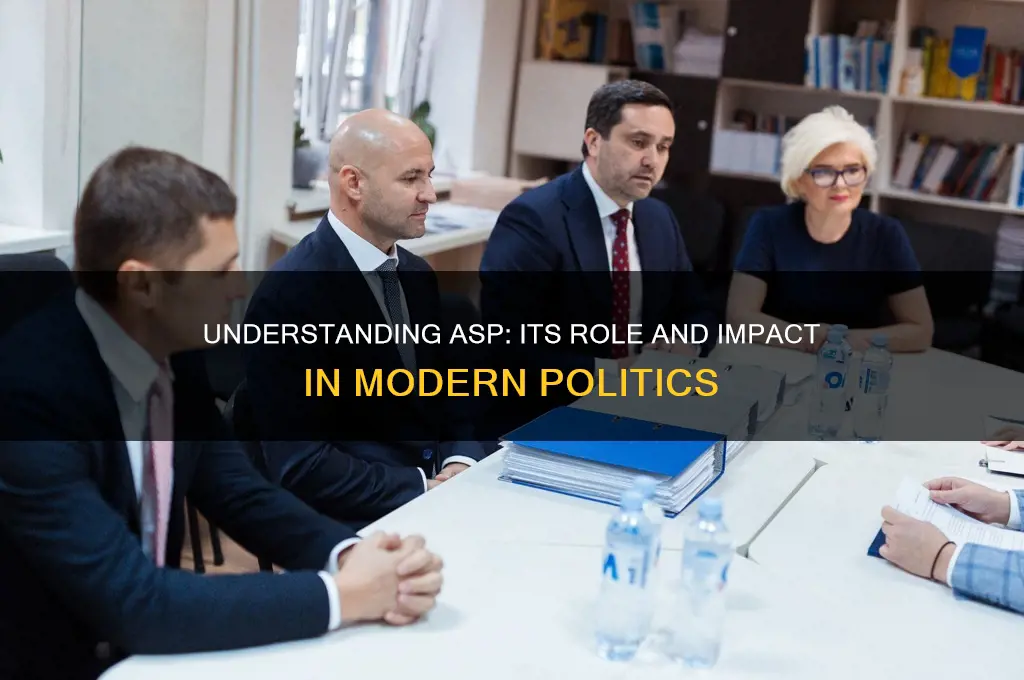 what is asp in politics