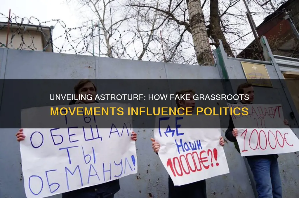 what is astroturf in politics