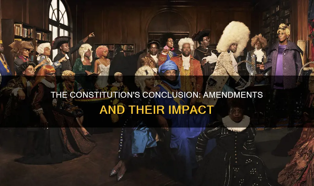 what is at the end of the constitution