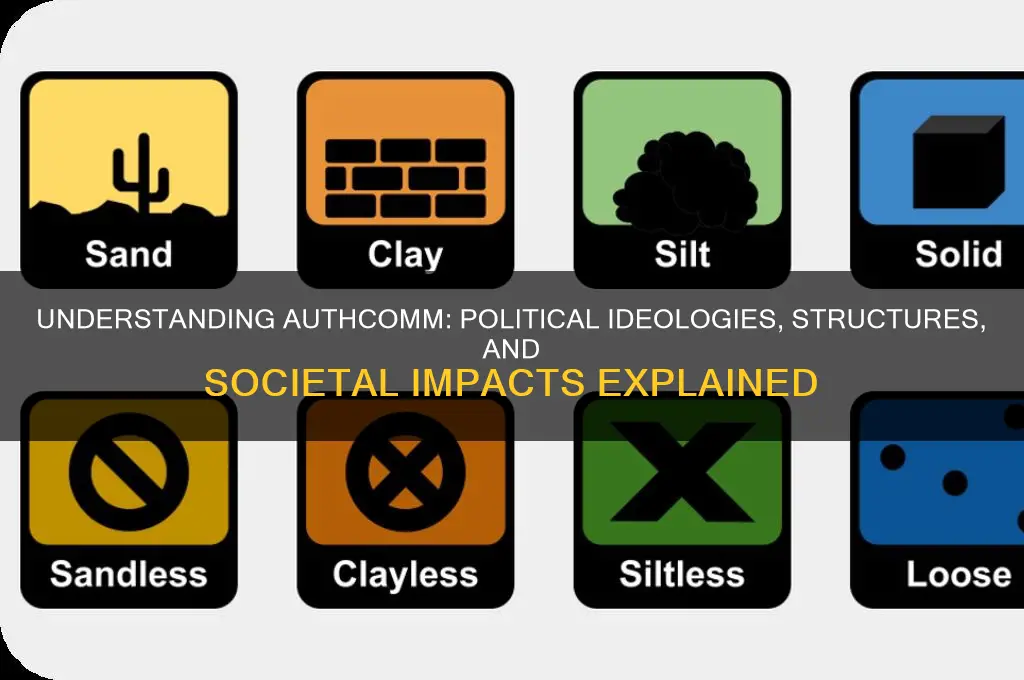 what is authcomm politically