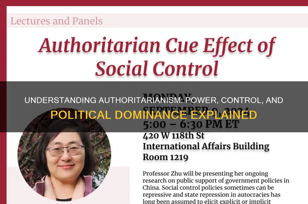 what is authoritarian in politics