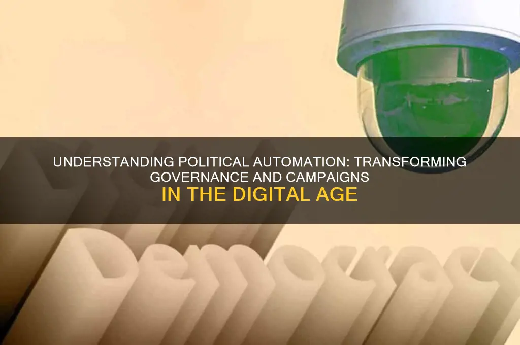 what is automation in politics