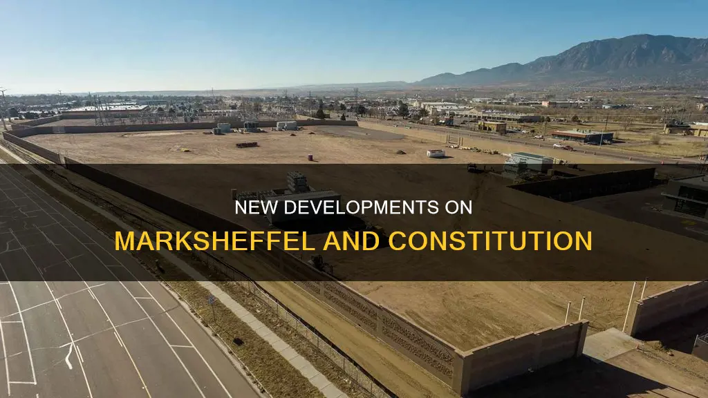 what is being built on marksheffel and constitution